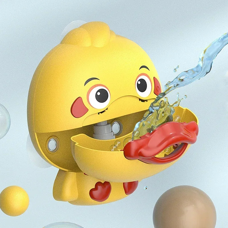 BubbleBlast™ – Baby Bath Toys Bubble Machine Duck Crabs Frog Music Kids Bath Toy Bathtub 3
