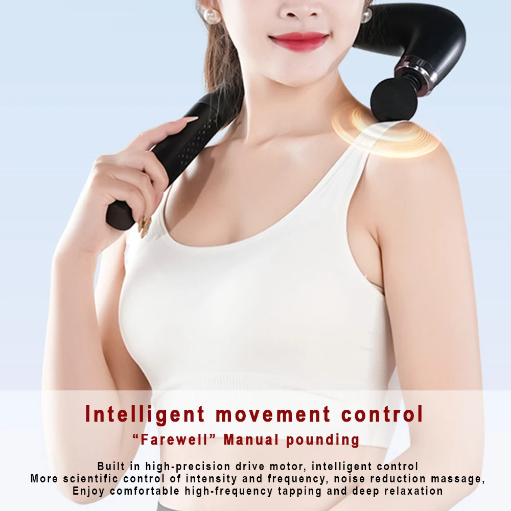 PulseGun™ – Smart Fascia Gun Electric Massager Massage Hammer Electric Fascia Gun Home 5