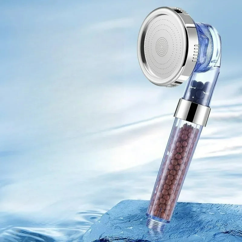 RainBoost™ – Water Saving Handheld Rainfall Bathroom Accessories Anion Filter Shower 3 5