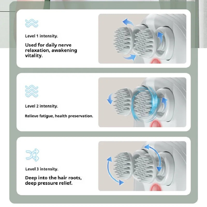 ScalpSpa™ – Deep Scalp Massager Head Cleaning Massager Also Suitable for Pets Electric 6
