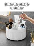 SpinVanity™ – 360 ° Table Top Rotary Makeup Brush Storage Container Cosmetics Shelf