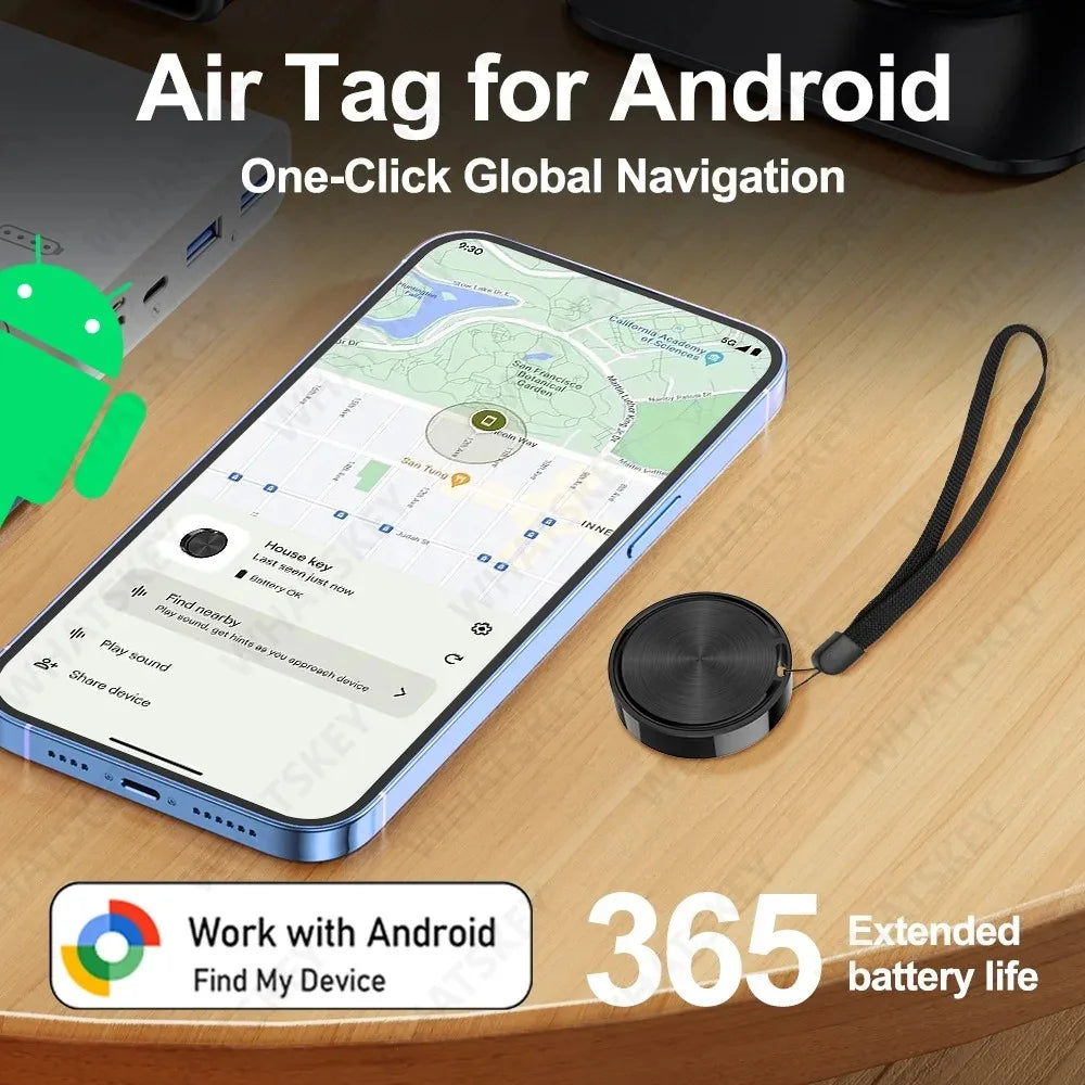 FindTag™ – Tag Work With Android Find Hub Bluetooth Gps Tracker Google Find My Airtag 3