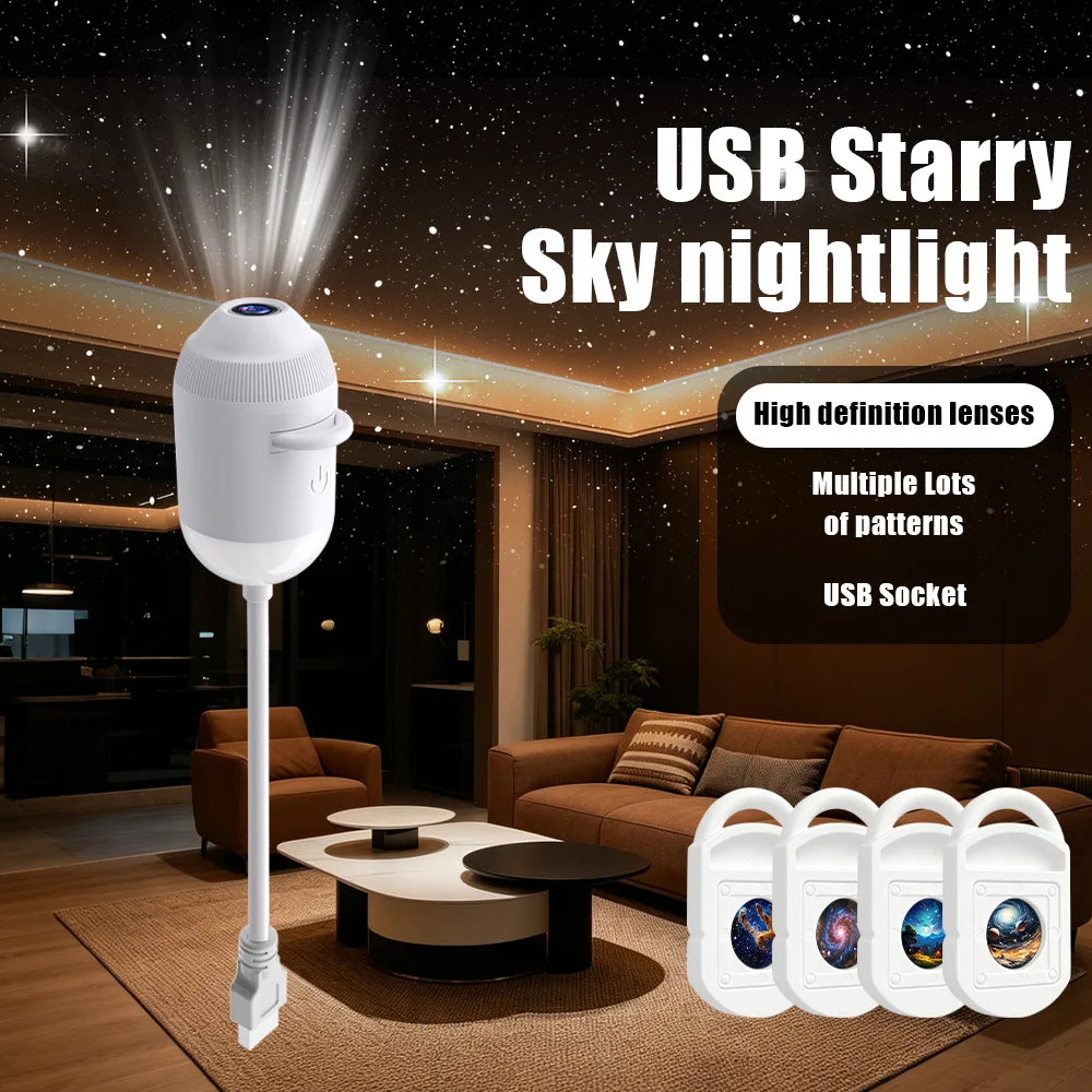 SkyDrive™ – USB Starry Sky Projection Light for Car & Bedroom