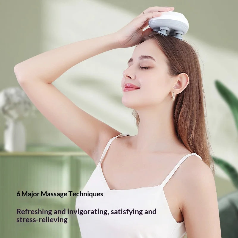 ScalpSpa™ – Deep Scalp Massager Head Cleaning Massager Also Suitable for Pets Electric 2