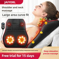 NeckShiatsu™ – Electric Cervical Pillow For Neck Airbag Ttraction Shiatsu Head Body Back