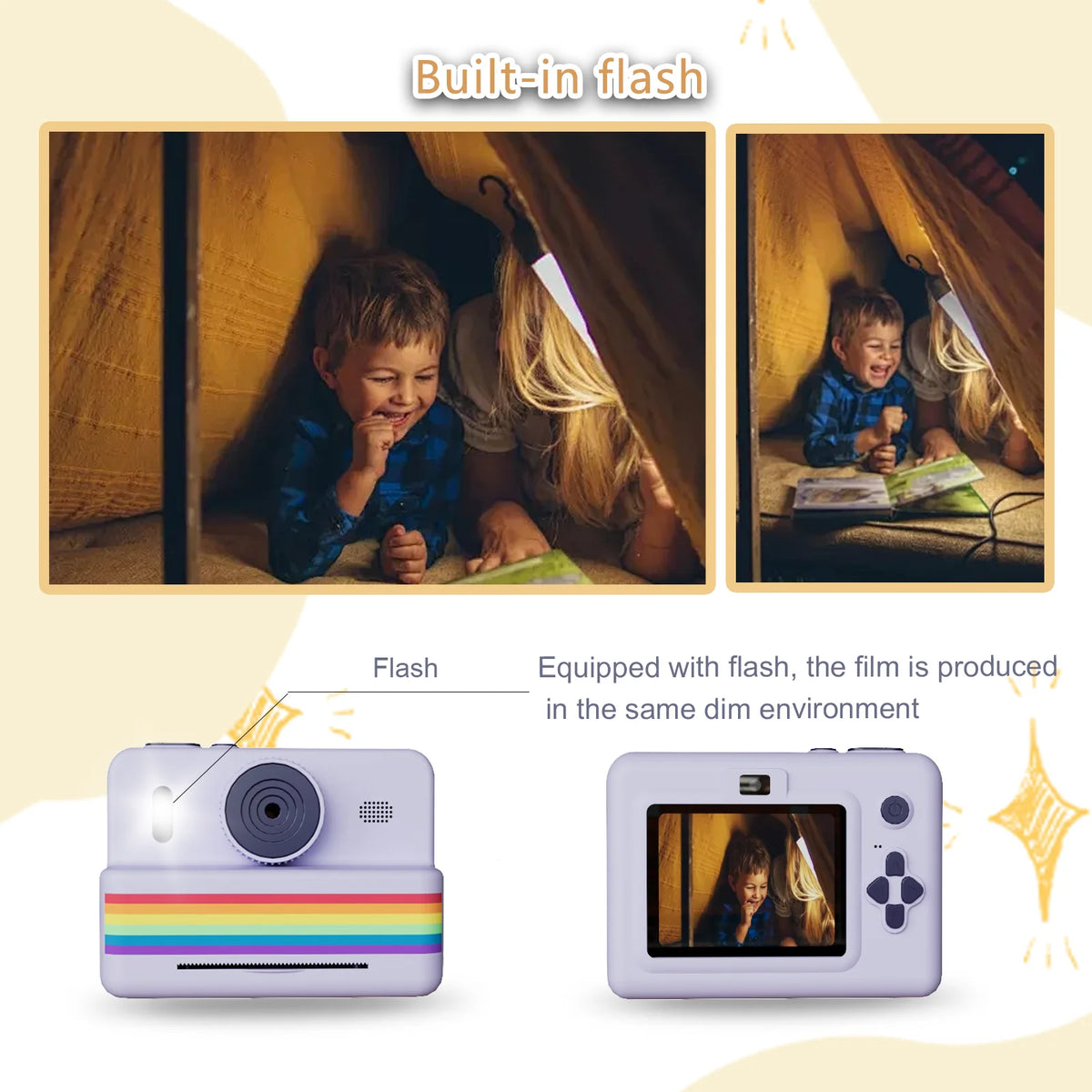 SnapKid™ – Digital Children Camera For Photography Mini Printer Portable Thermal 4