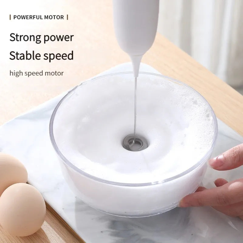 MixMini™ – Automatic Handheld Egg Beater & Coffee Foam Mixer 4