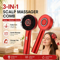 ScalpSpa™ – Modes Electric Massage Comb Portable Red Light Kneading Massage Hair Brush