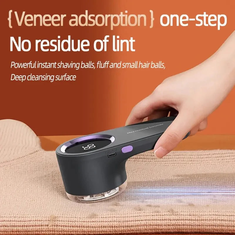 FuzzOff™ Pro – Digital Electric Fabric Shaver & Fluff Remover 3