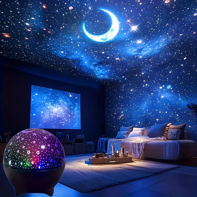 StarNight™ – USB Galaxy Star Projector Night Light
