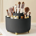 SpinVanity™ – 360° Rotating Makeup Organizer - Plastic Cosmetic Storage with 5