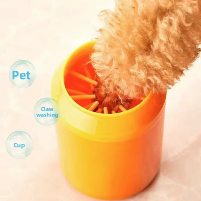 PawWash™ – Portable Pet Paw Cleaner Soft Silicone Foot Washer with Cleaning Brush Dog 4