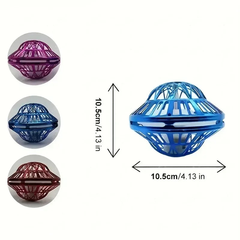 HoverOrb™ – Magic Flying Spinner Ball with LED Glow Lights, 360° Rotating Gyro Hover 5