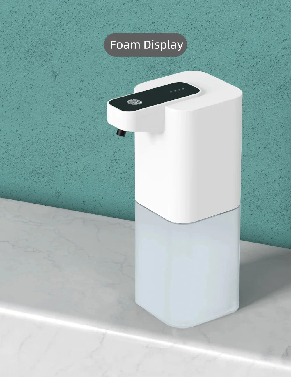 CleanTouch™ – USB Rechargeable Infrared Automatic Foam Soap Dispenser Touchless Hand 6