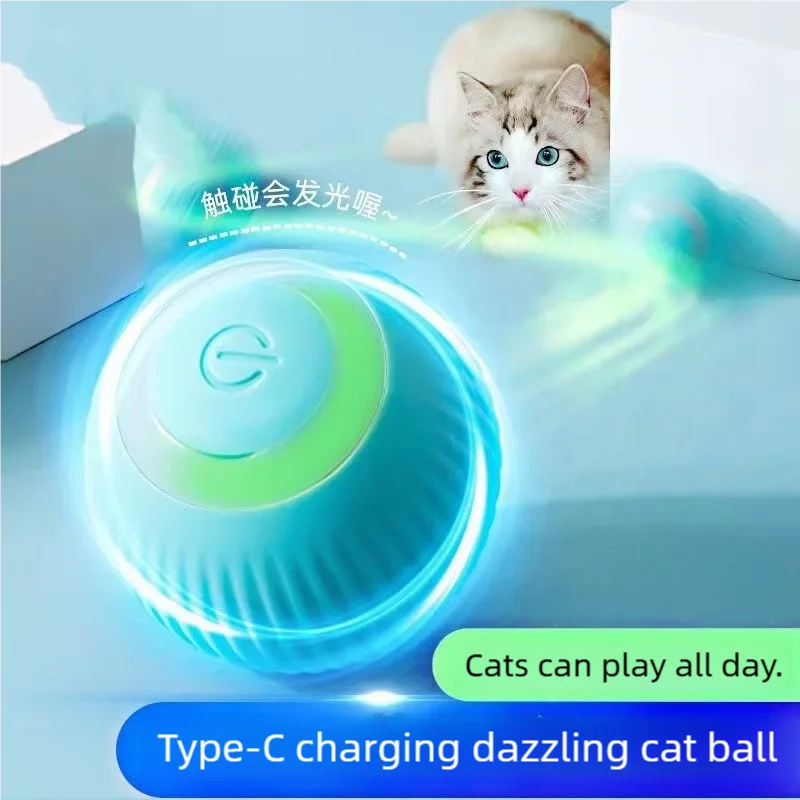 ChaseBall™ – Smart Cat Toys Automatic Rolling Ball Electric Cat Toys Interactive for 4