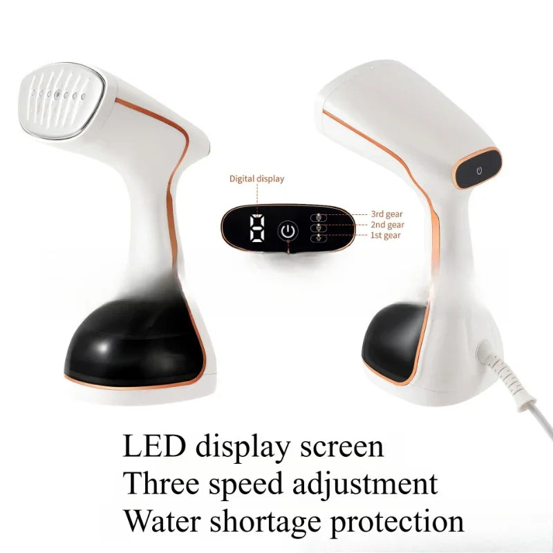 SteamPress™ – 1800W Handheld Garment Steamer with 3 Steam Levels 4