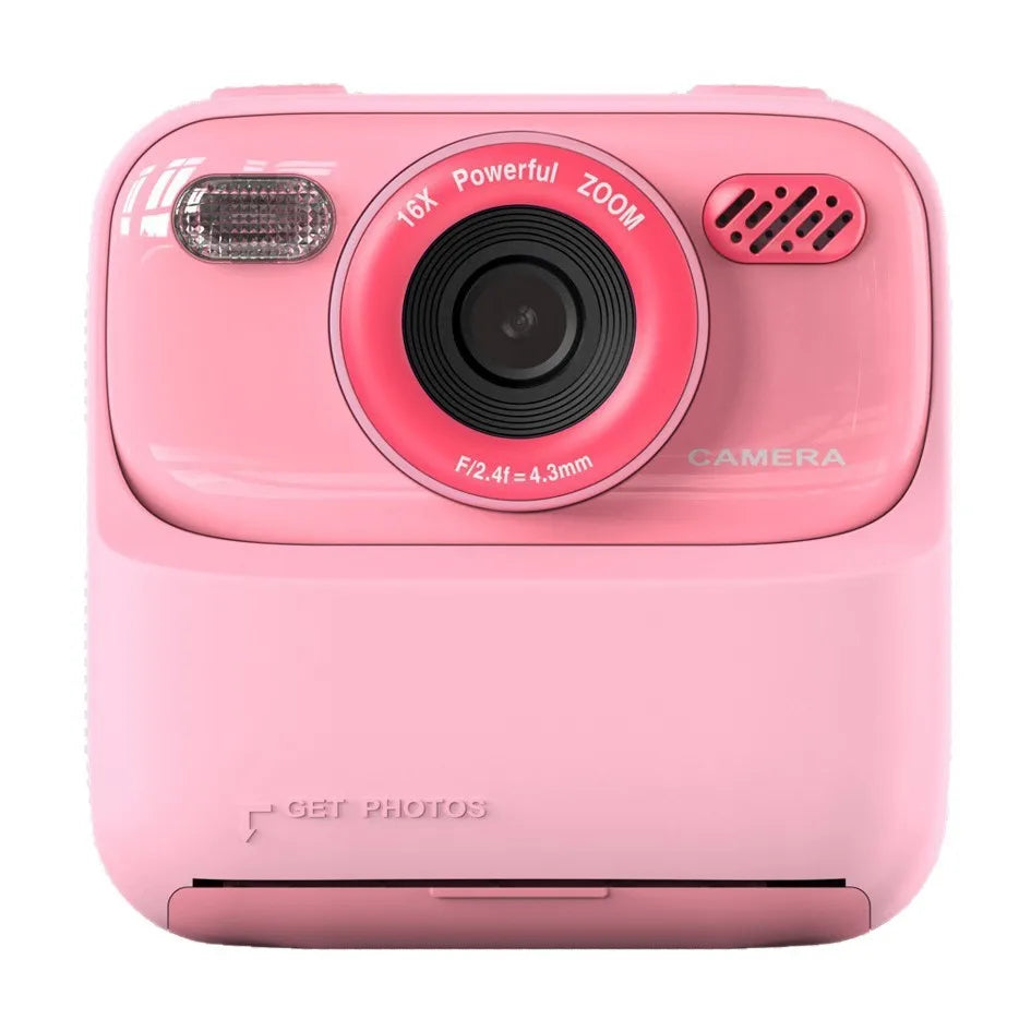 SnapKid™ – Kids Instant Print Camera Color Auto Photo Output Cartoon Portable Design