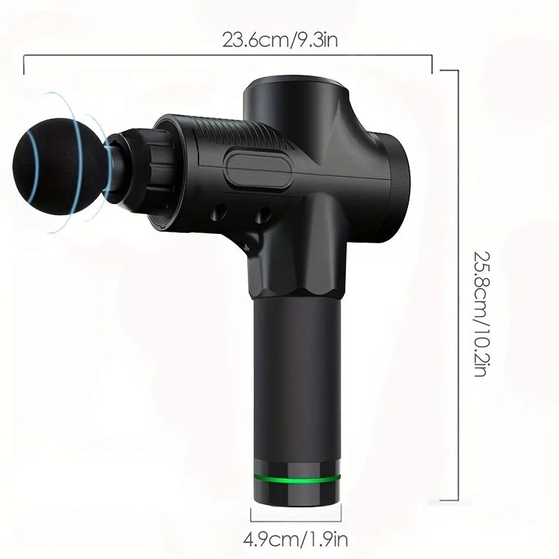 PulseGun™ – 30 Level Massage Gun Fascia Deep Muscle Relax Body Neck Massager Electric 5