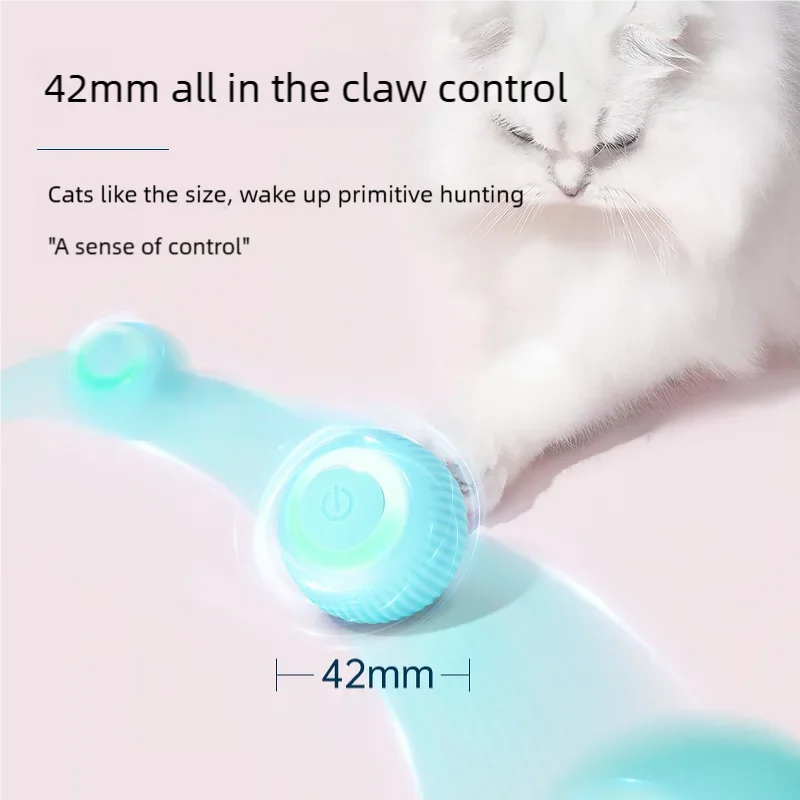 ChaseBall™ – Smart Cat Toys Automatic Rolling Ball Electric Cat Toys Interactive for 6
