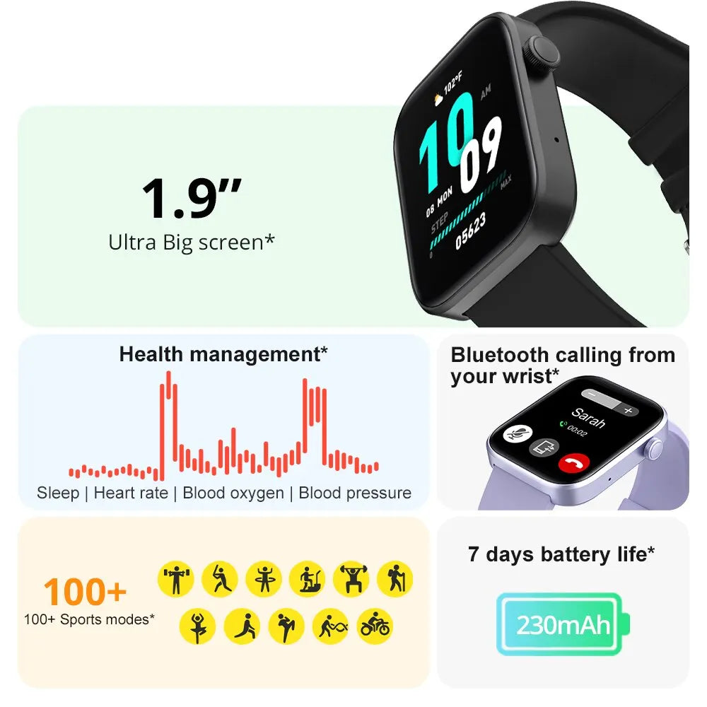 FitWatch™ – COLMI P71 Voice Calling Smartwatch Men Health Monitoring IP68 Waterproof 2
