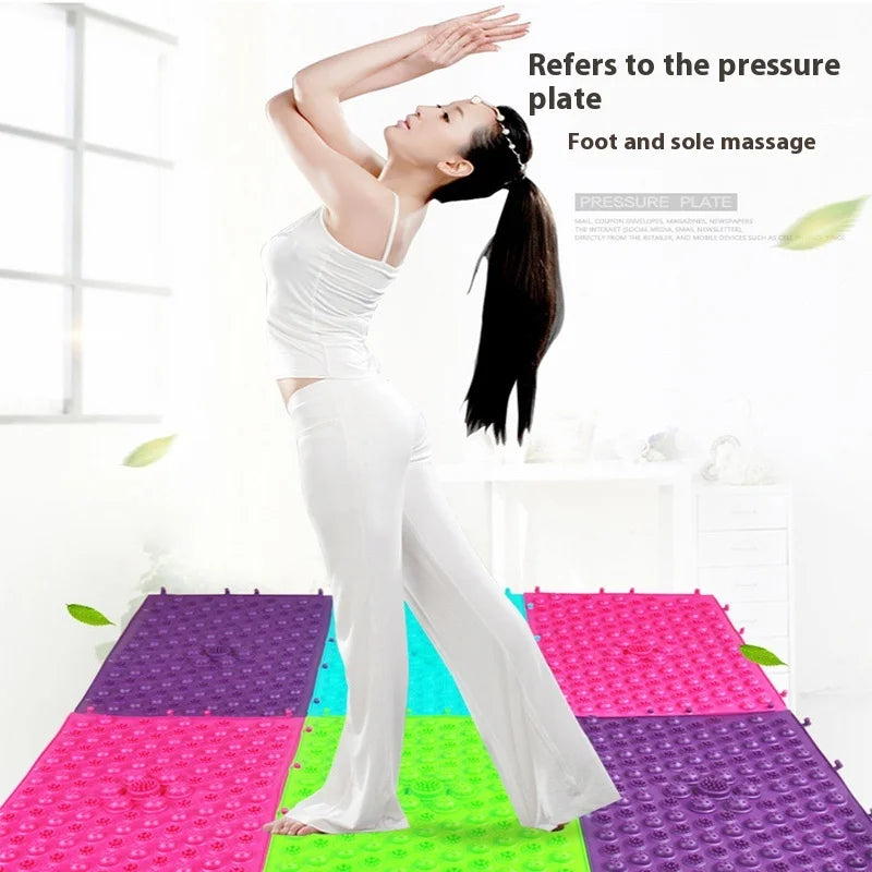 AcuMat™ – Reflexology Foot Massage Pad Cushion Pillow Yoga Spike Mat Anti-stress 2