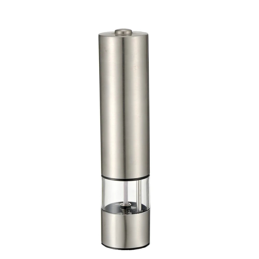 GrindEase™ – Automatic Stainless Steel Salt & Pepper Mill Set 4