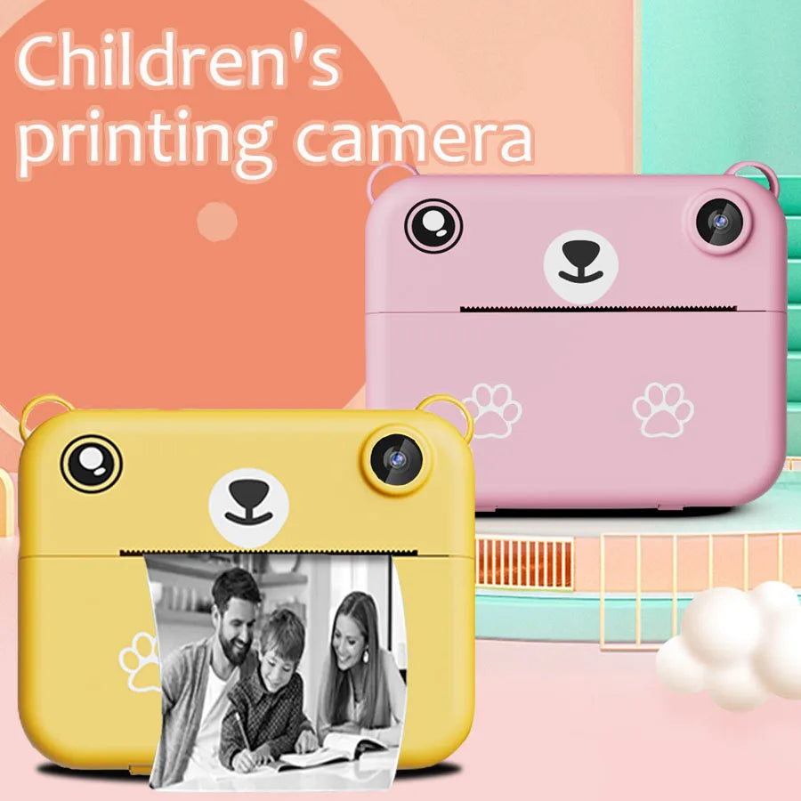 SnapKid™ – Digital Children Camera Photography Instant Print Photo 1080P HD Video 3