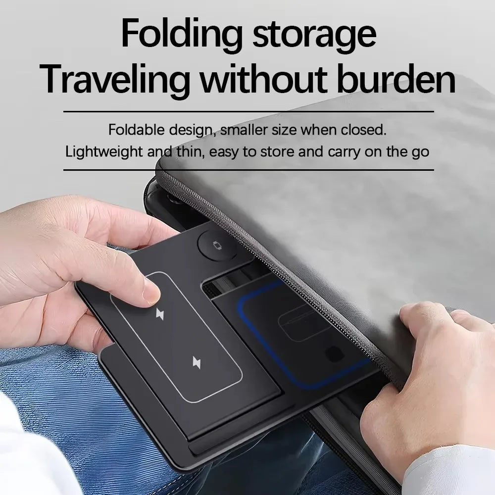 ChargeHub™ – LED 3 in 1 Wireless Charger Station For iPhone 17 16 15 14 13 12 Pro Max 4