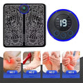 FootEase™ – Rechargeable Electric Foot Massager Pad with 8 Modes 19 Levels for Pain