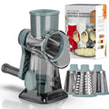 RotoGrate™ – 3-in-1 Rotary Cheese Grater & Vegetable Slicer