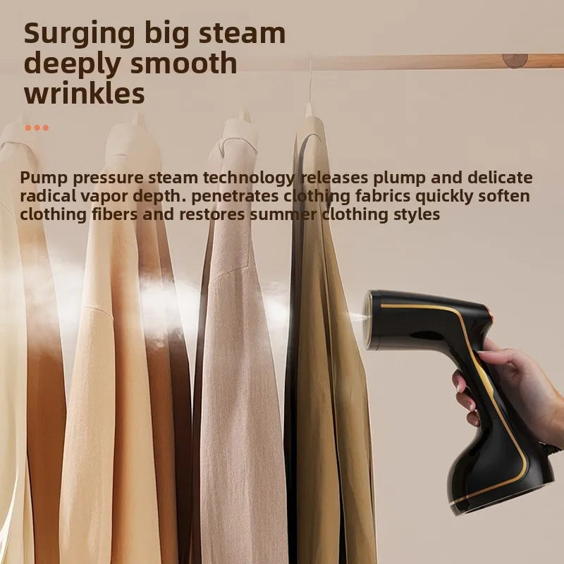 SteamPress™ – 1800W Handheld Garment Steamer with 3 Steam Levels 3
