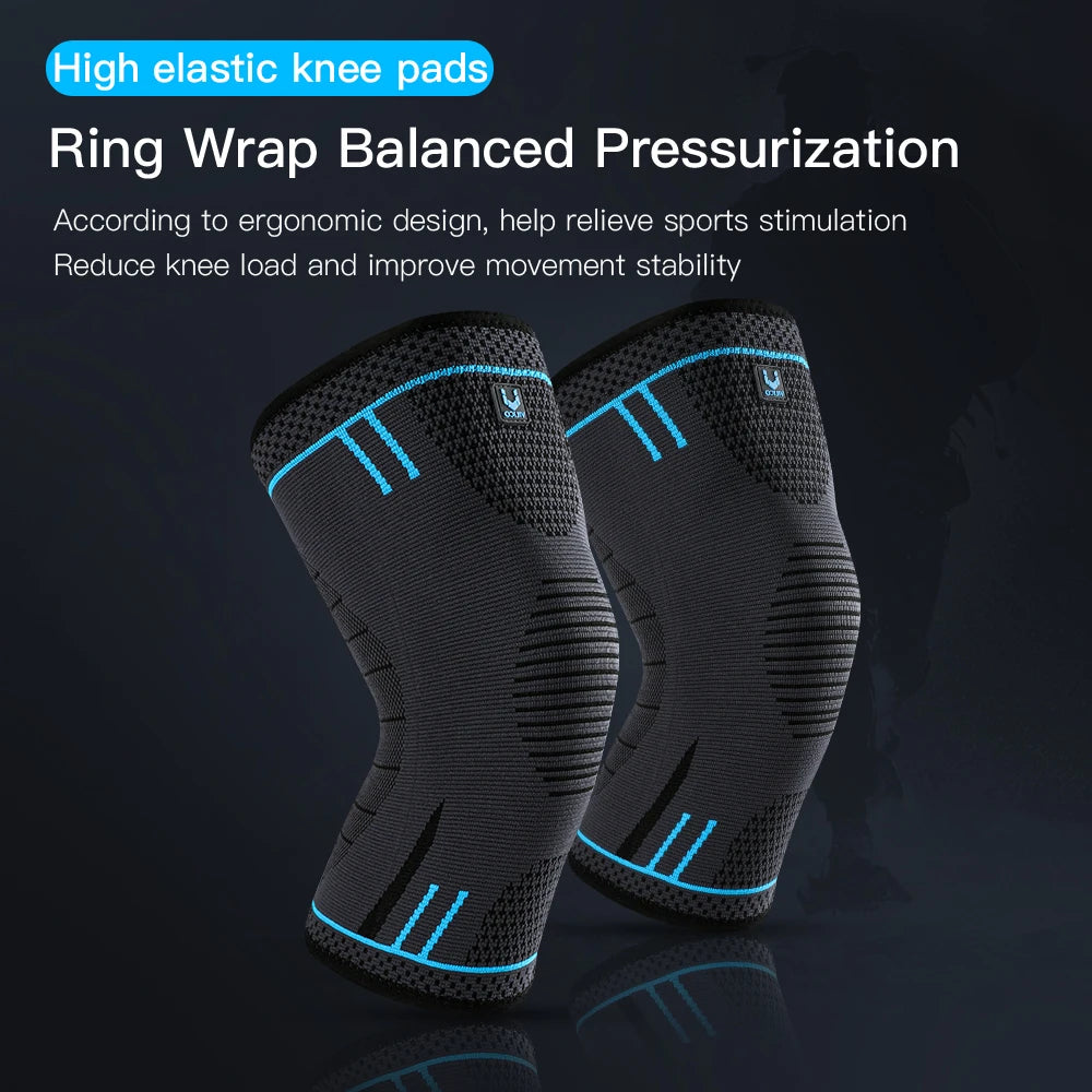KneeGuard™ – compression knee support sleeve, elastic, breathable, anti slip knee 3