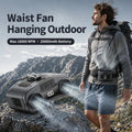 BreezeBand™ – Socoolfan Waist Fan Hanging Outdoor Portable Neck Fan 5/10 Speed Strong