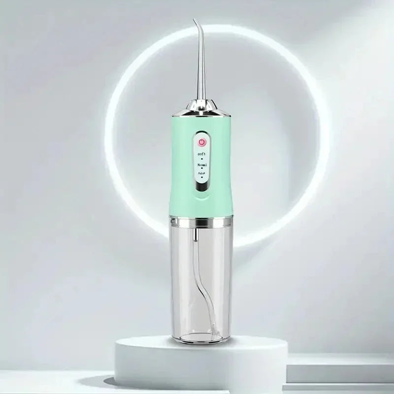 AquaFloss™ – Electric Water Floss, Intelligent Chip, Precise Pressure Control, 360