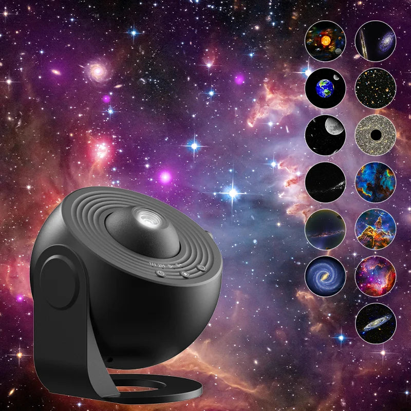 Nebula™ – Rotating Galaxy Projector & Planetarium Night Lamp