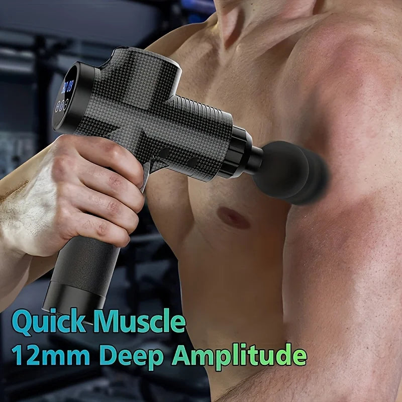 PulseGun™ – 30 Level Massage Gun Fascia Deep Muscle Relax Body Neck Massager Electric 4