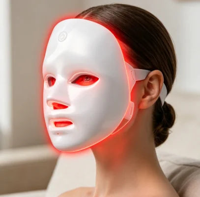 GlowMask™ – HTMCK 7 Color LED Light Therapy Face Mask | At-Home Photon Beauty Mask 4