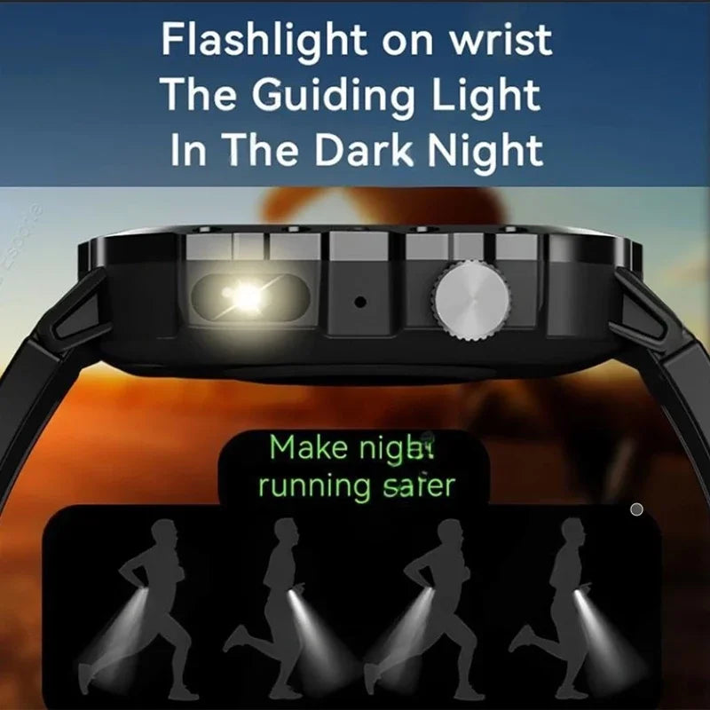 FitWatch™ – G.L Wear 2026 Smartwatch Outdoor Sport Fitness HR SpO2 Sleep Monitor LED 3