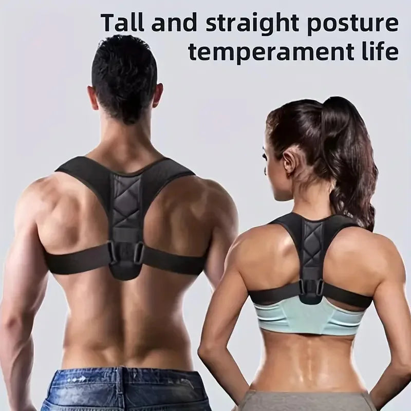 PostureFix™ – Unisex Adult Posture Support Belt Sitting-use Back & Shoulder Brace
