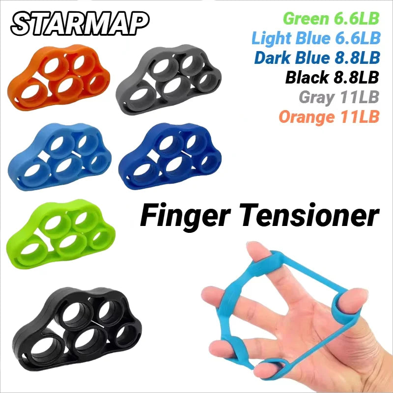 GripPro™ – Silicone Five-Finger Training Hand Expanders Exerciser Wrist Stretcher