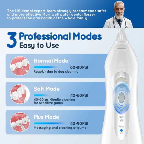 AquaFloss™ – D52 Portable Cordless Water Flosser USB Rechargeable Water Jet Floss Tooth 2