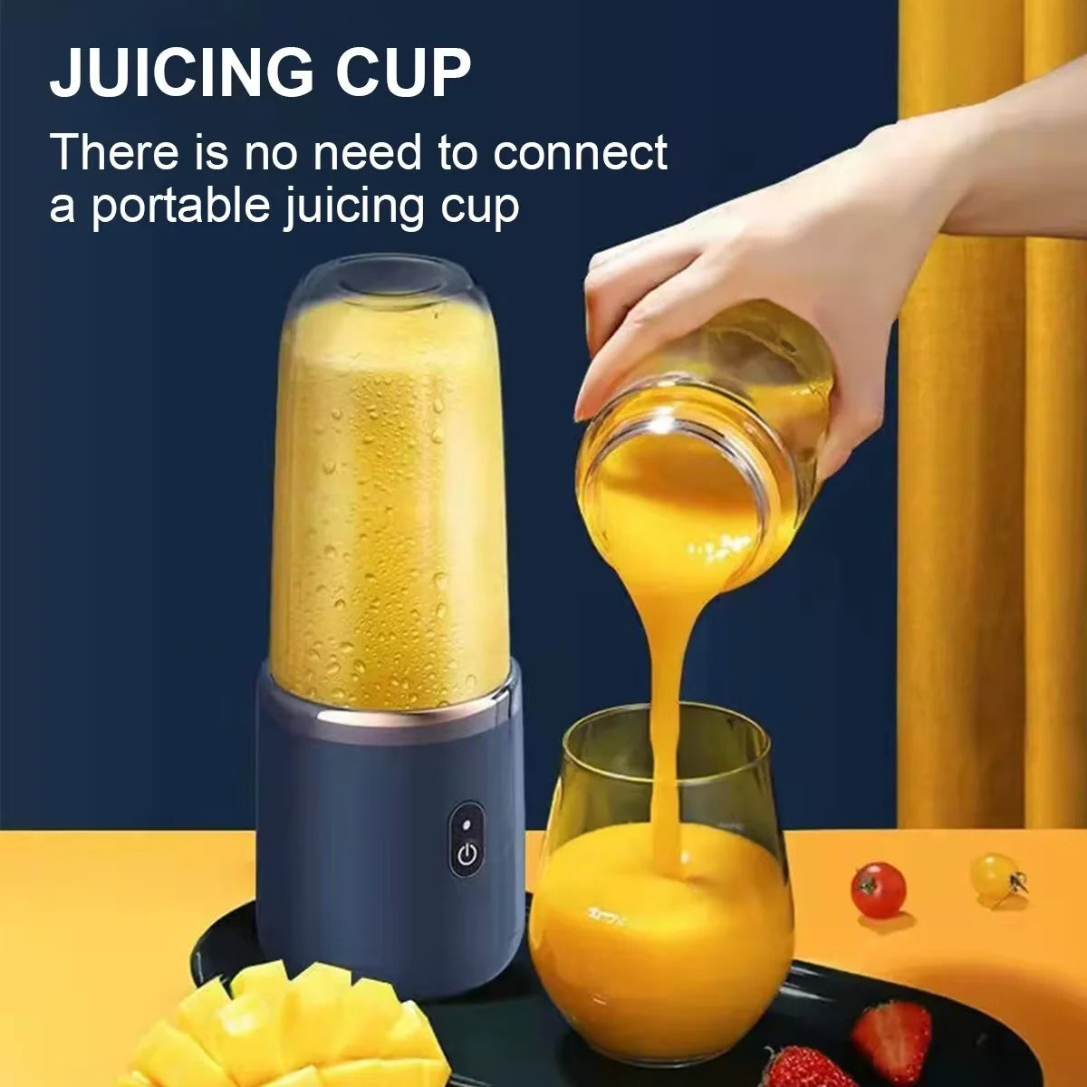 SipBlend™ – Portable USB Mini Blender Cup for Smoothies On the Go 5