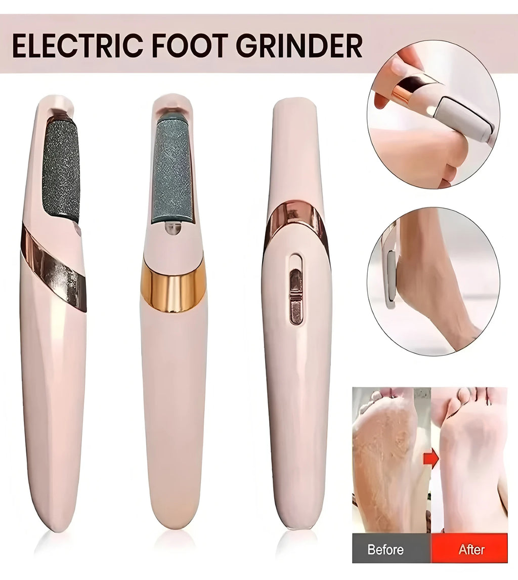 SmoothStep™ – Cordless Rechargeable Electric Callus Remover, Foot File for Dry Coarse
