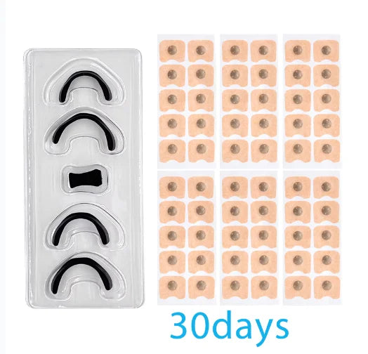 BreatheFlow™ – Magnetic Nasal Strips Starter Kit for Better Breathing & Snore-Free Sleep