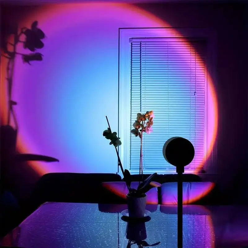 SunsetGlow™ – Sunset Projection Lamp for Bedroom, Photos & Cozy Vibes (USB)